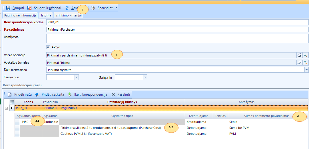 BSS IT | Apskaitos įrašų Registravimo Išrinkimo Taisyklės BSS ERP ...